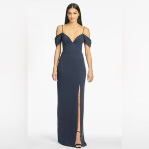 NWT Sachin & Babi BRITTANY GOWN - NAVY